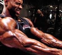 bodybuilder training
