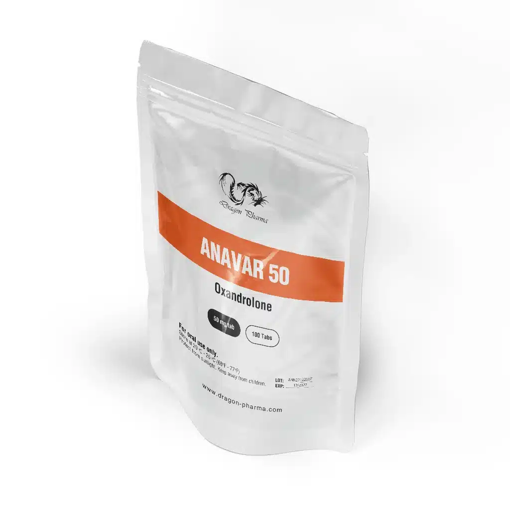 Dragon Pharma Anavar tablets
